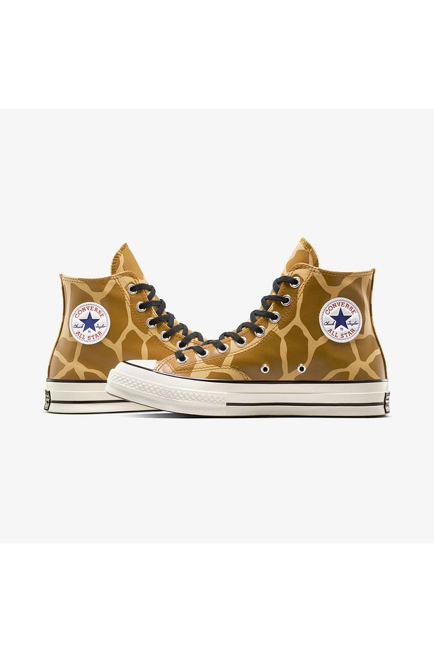 Chuck 70 Giraffe Print Unisex Kahverengi Sneaker - 6