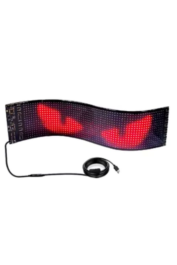 BİLGİNN TİCARET 16X64 37 CM RGB Lİ LED PANEL CAMA YAPIŞN TELOFON İLE KONTROL EDİLEN MATRİX LED - 3