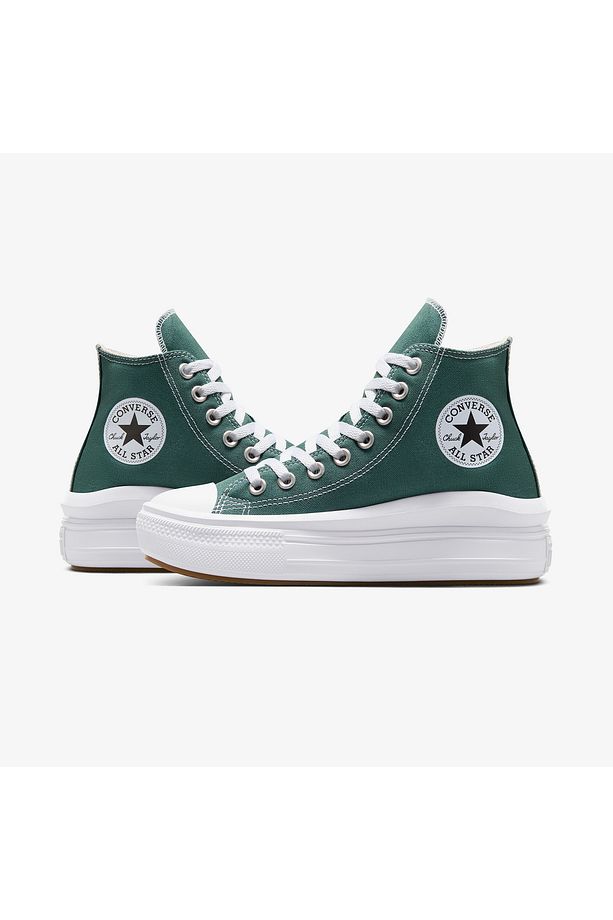Chuck Taylor All Star Move Platform Unisex Yeşil Platform Sneaker - 6