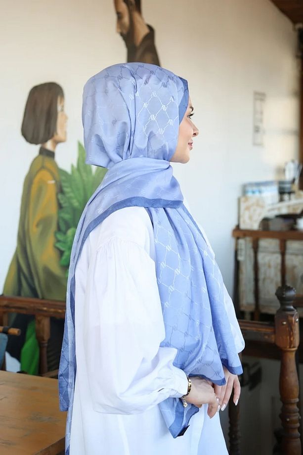 Trend Monogram Şal 2 - 6