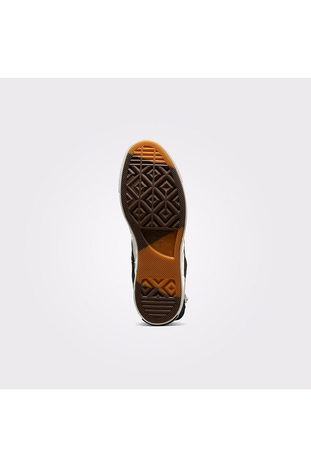 Chuck 70 Plus Unisex Siyah Platform Sneaker - 8