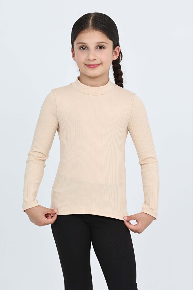 Girl's School Turtleneck T-Shirt