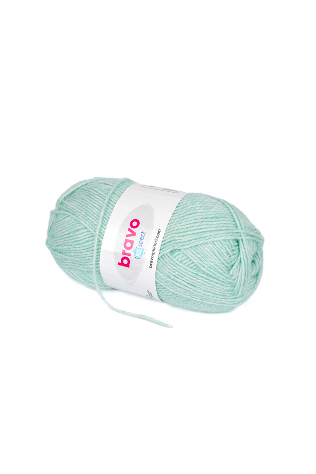 Respect Acrylic Cotton Classic Yarn 100 Gr 230 Meters Water Green (Color Code:39)