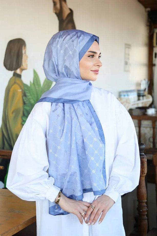 Trend Monogram Şal 2 - 5