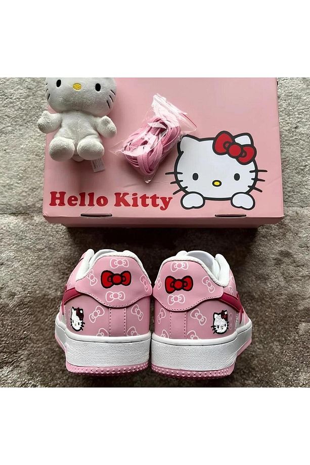 Kitty Pembe Spor Ayakkabı - 3
