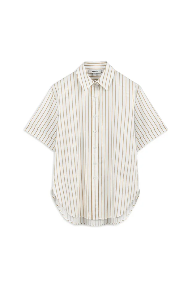 Oversize poplin gömlek - 3