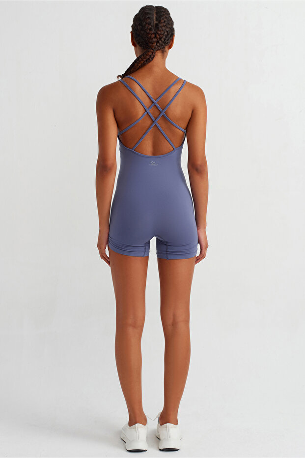 Şort Tulum Kılıçbalığı Mavi - 3