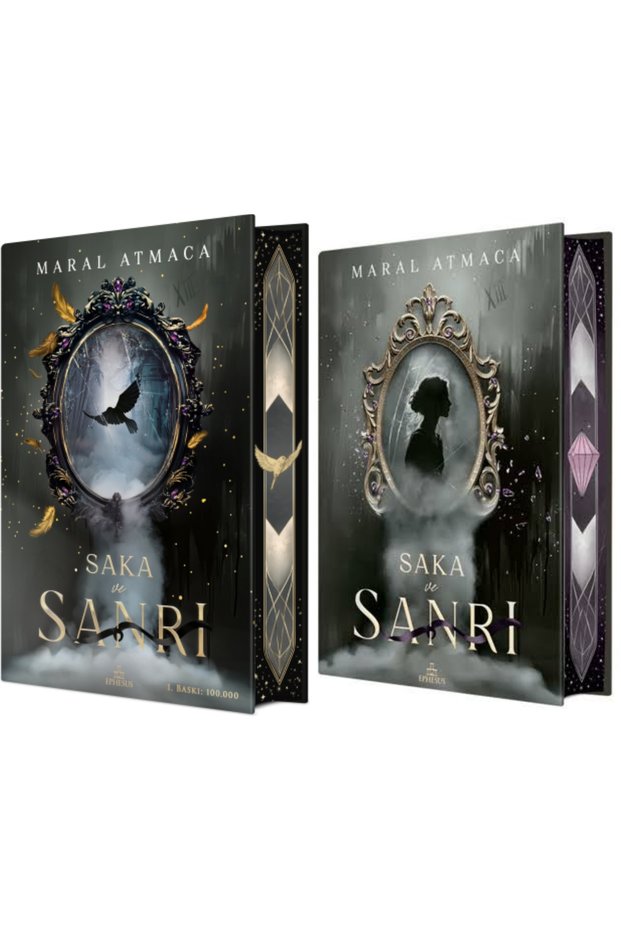 Saka ve Sanrı Ciltli (Resimli Sayfa Sırtı) 1-2. Ciltler Maral Atmaca