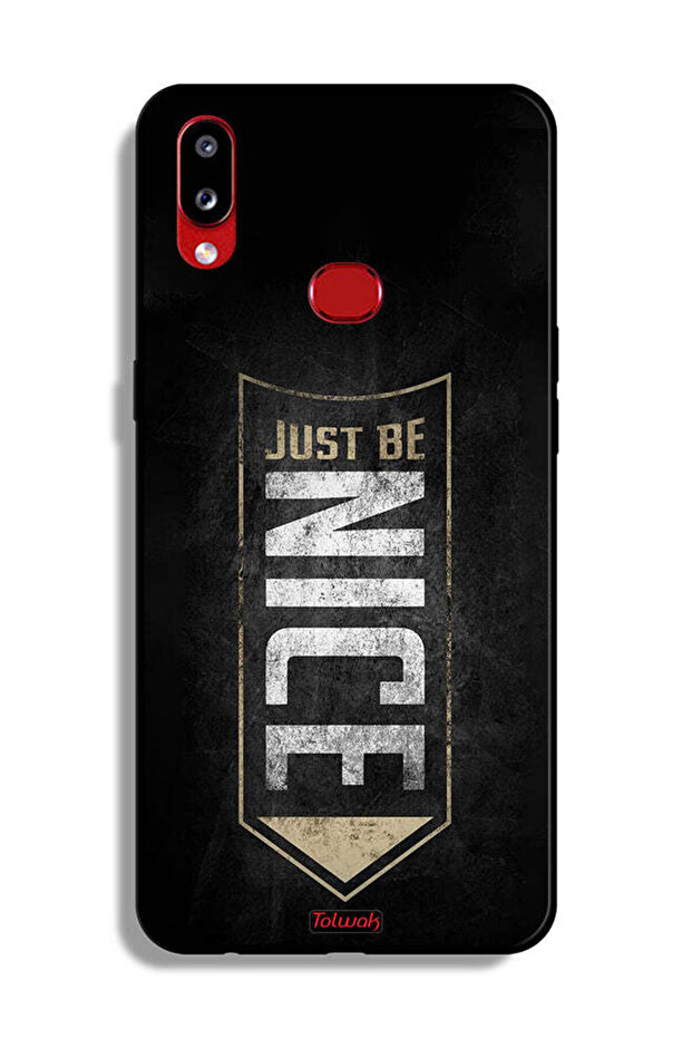 Samsung Galaxy A10s Protective Case Cover Just Be Nice