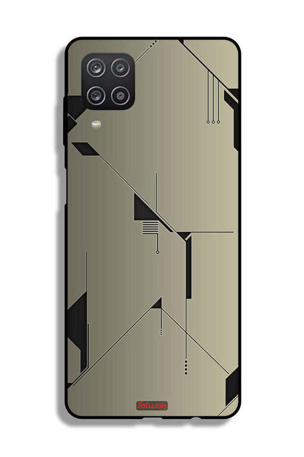 Samsung Galaxy M12 Protective Case Cover Minimalism Abstract Digital Art