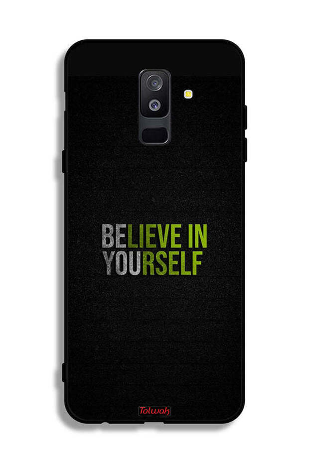 Samsung Galaxy A6 Plus (2018) Protective Case Cover Believe In Yourself