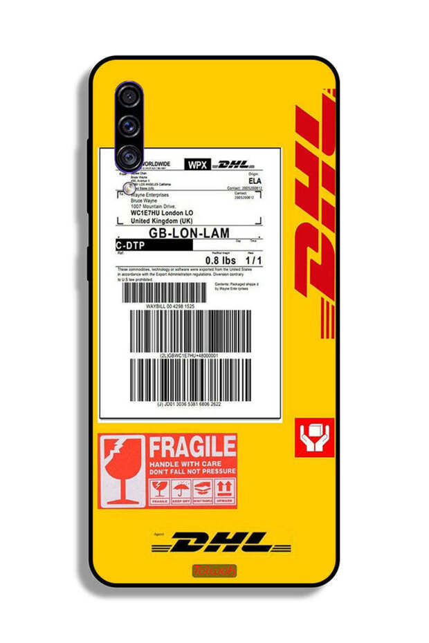 غطاء حماية لهاتف سامسونج جالكسي A50 ملصق DHL