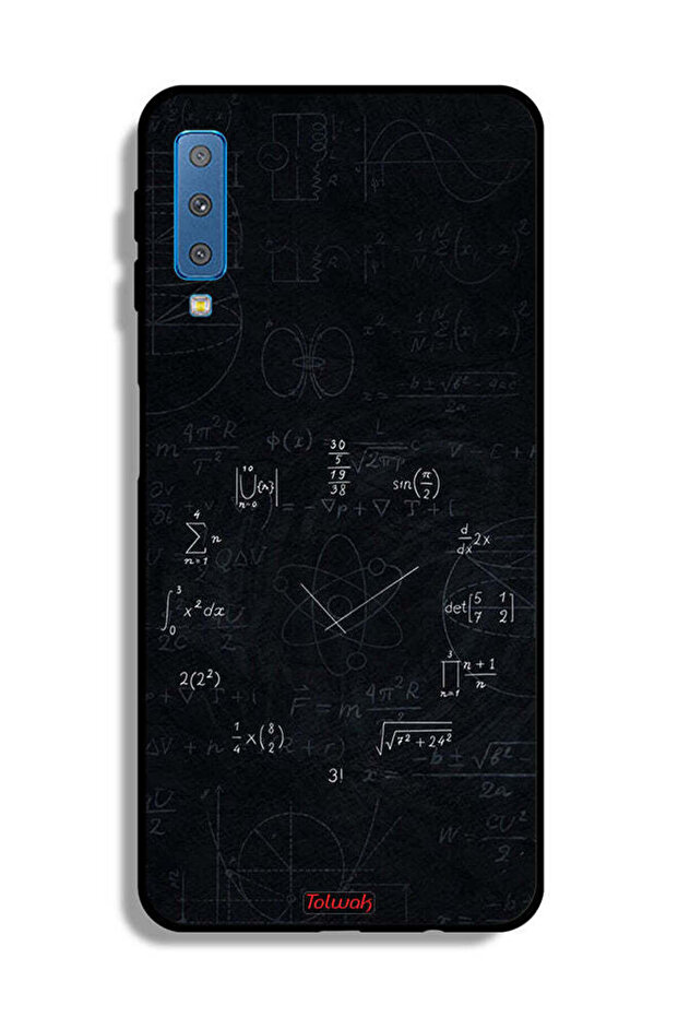 غطاء حماية لهاتف Samsung Galaxy A7 (2018) بتصميم ساعة رياضية