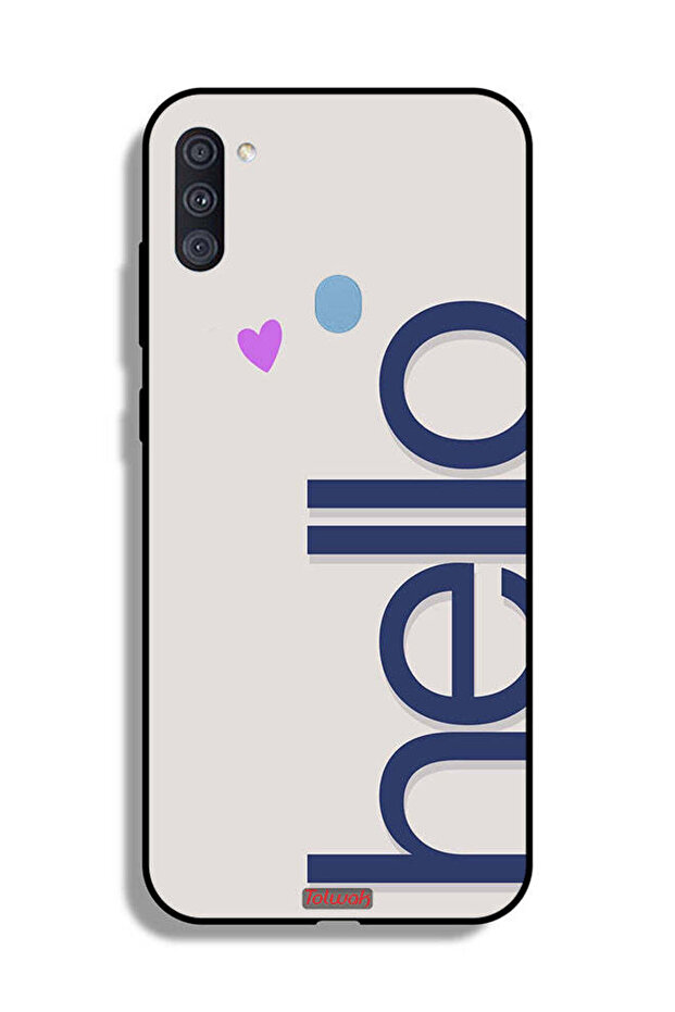 Samsung Galaxy A11 Protective Case Cover Hello