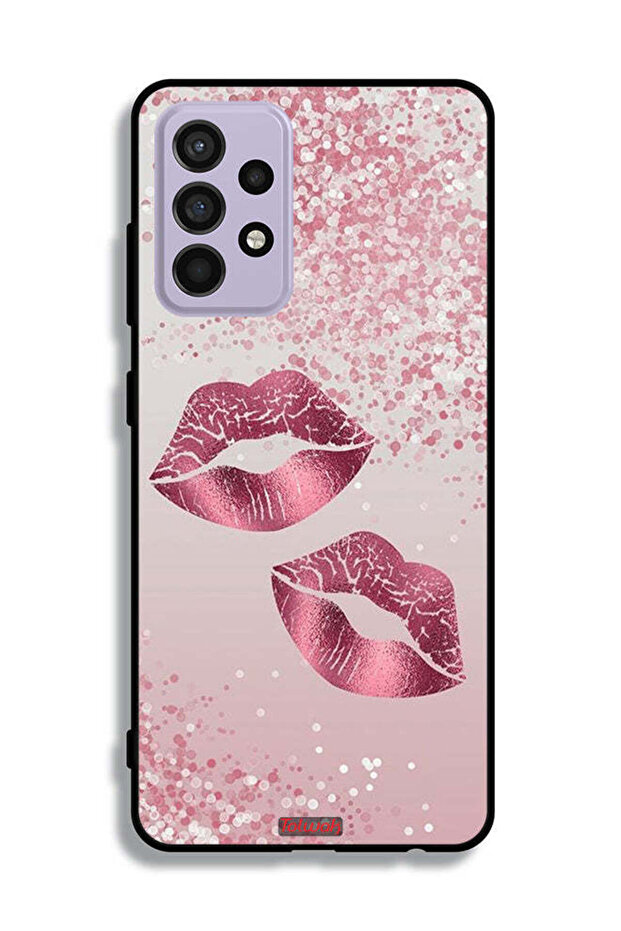 Samsung Galaxy A52s 5G Protective Case Cover Glitter Lips