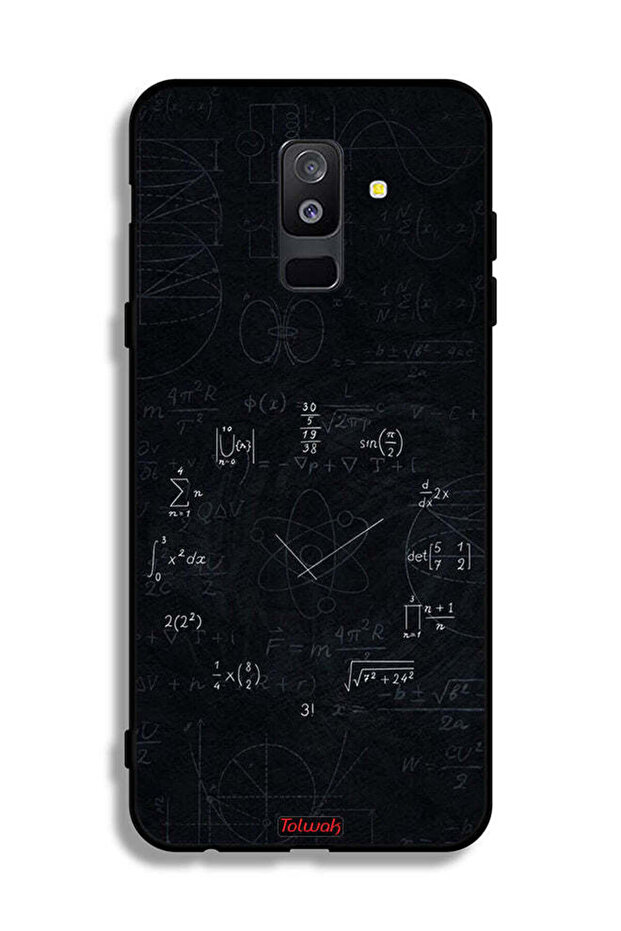 غطاء حماية لهاتف Samsung Galaxy A6 Plus (2018) بتصميم ساعة رياضية