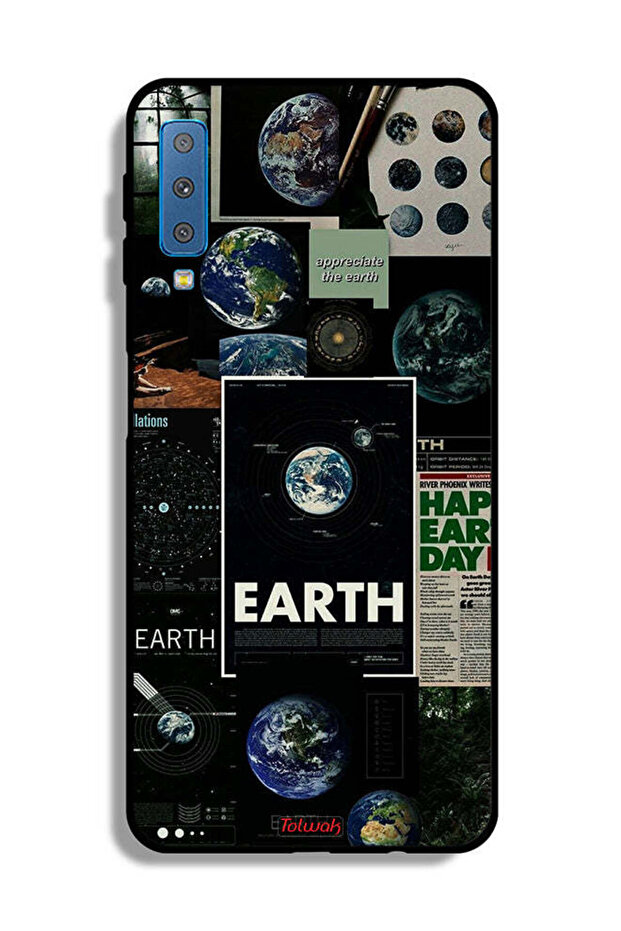 غطاء حماية لجهاز Samsung Galaxy A7 (2018) Earth