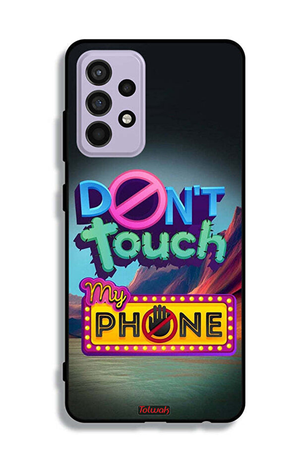 Samsung Galaxy A52 Protective Case Cover Do Not Touch My Phone