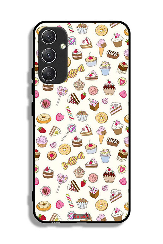 Samsung Galaxy A34 5G Protective Case Cover Pattern Of Favorite Items
