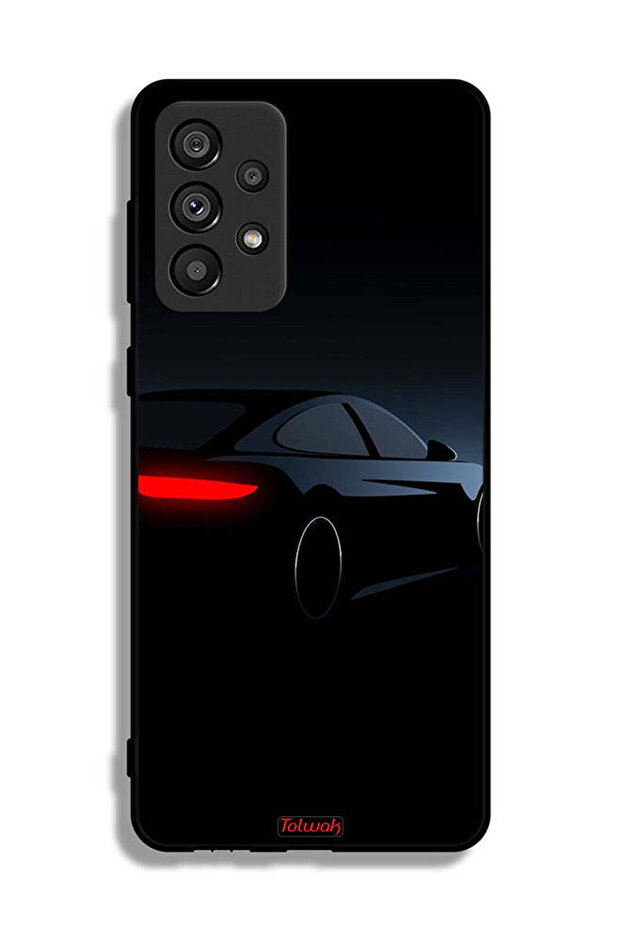 Samsung Galaxy A73 5G Protective Case Cover Dark Car