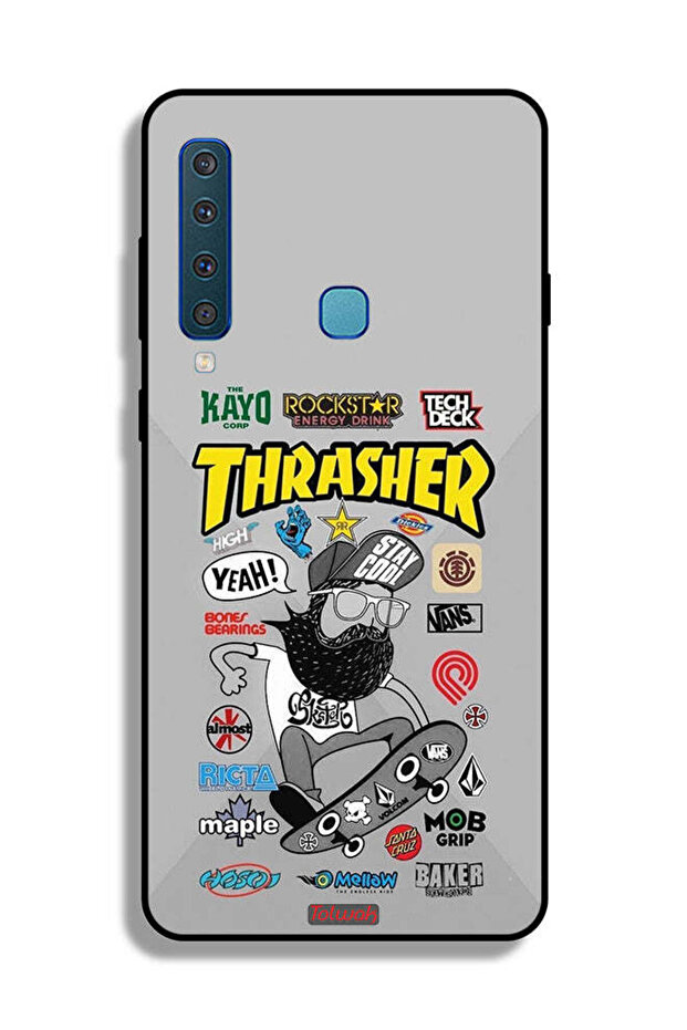 غطاء حماية لهاتف Samsung Galaxy A9 (2018) ملصق Thrasher