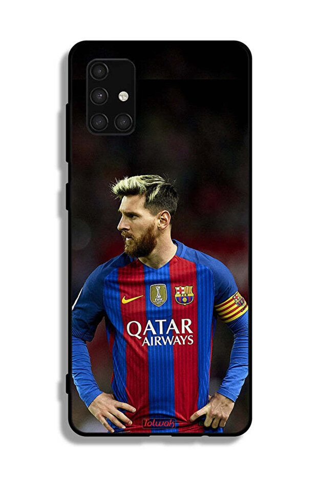 Samsung Galaxy A71 4G Protective Case Cover Messi Barcelona
