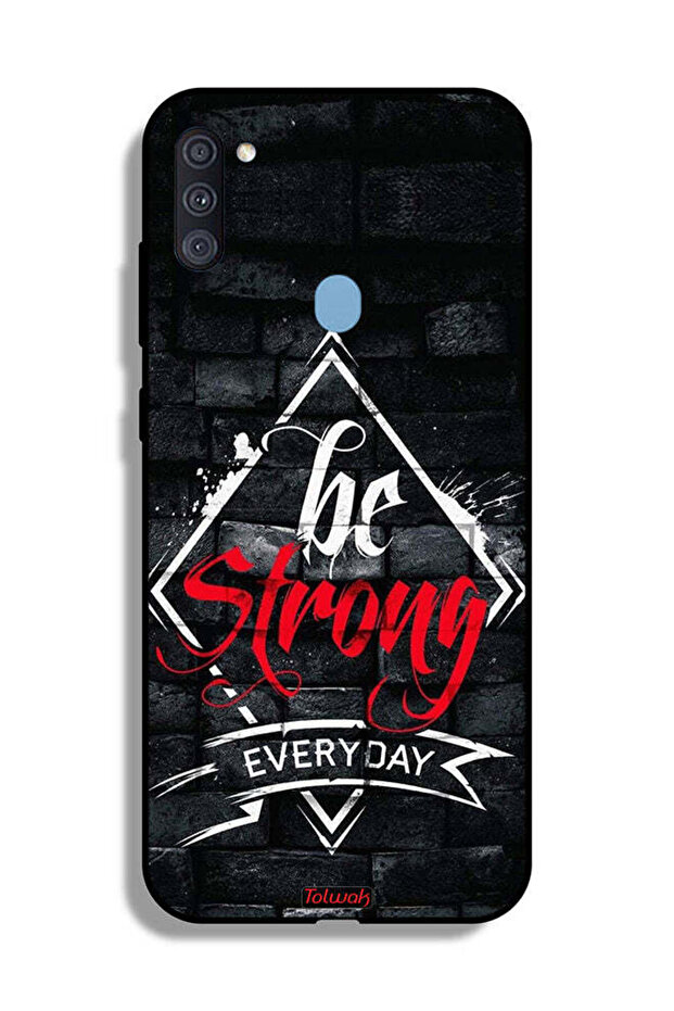 Samsung Galaxy A11 Protective Case Cover Be Strong Every Day