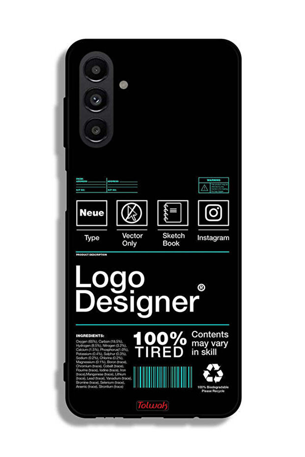 Samsung Galaxy A13 5G Protective Case Cover Logo Designer Sticker
