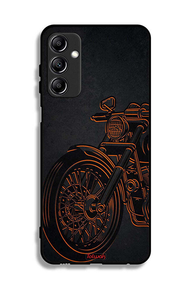 Samsung Galaxy A24 4G Protective Case Cover Vintage Bike