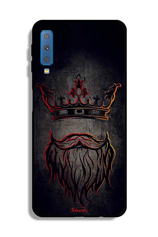 غطاء حماية لهاتف Samsung Galaxy A7 (2018) بتصميم ملكي
