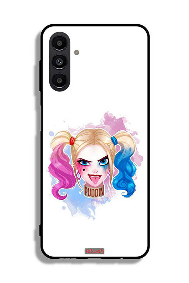 غطاء حماية لهاتف Samsung Galaxy A04s برسومات هارلي كوين