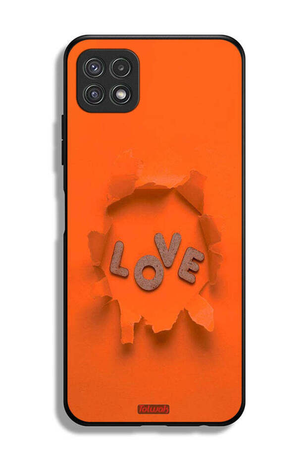 Samsung Galaxy A22 5G Protective Case Cover Love