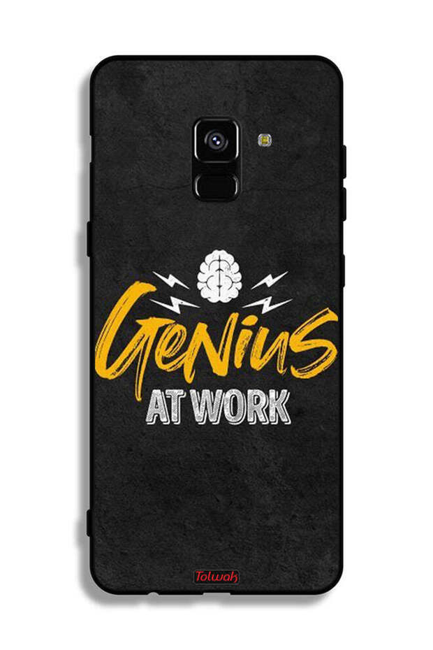 غطاء حماية لهاتف Samsung Galaxy A8 Plus (2018) Genius At Work