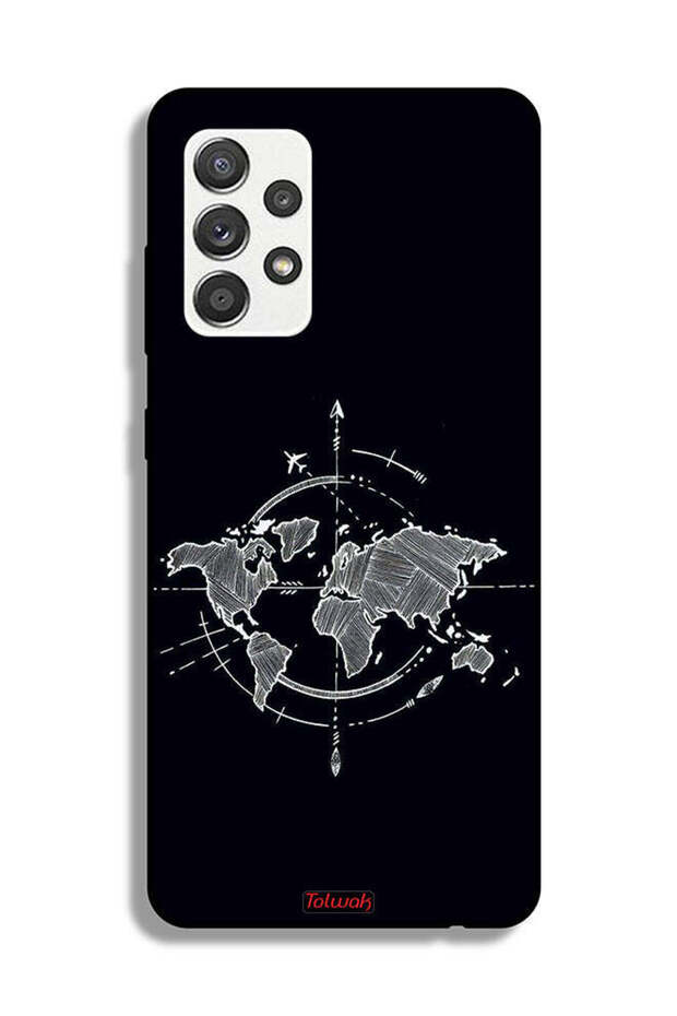 Samsung Galaxy A32 5G Protective Case Cover Compass Art