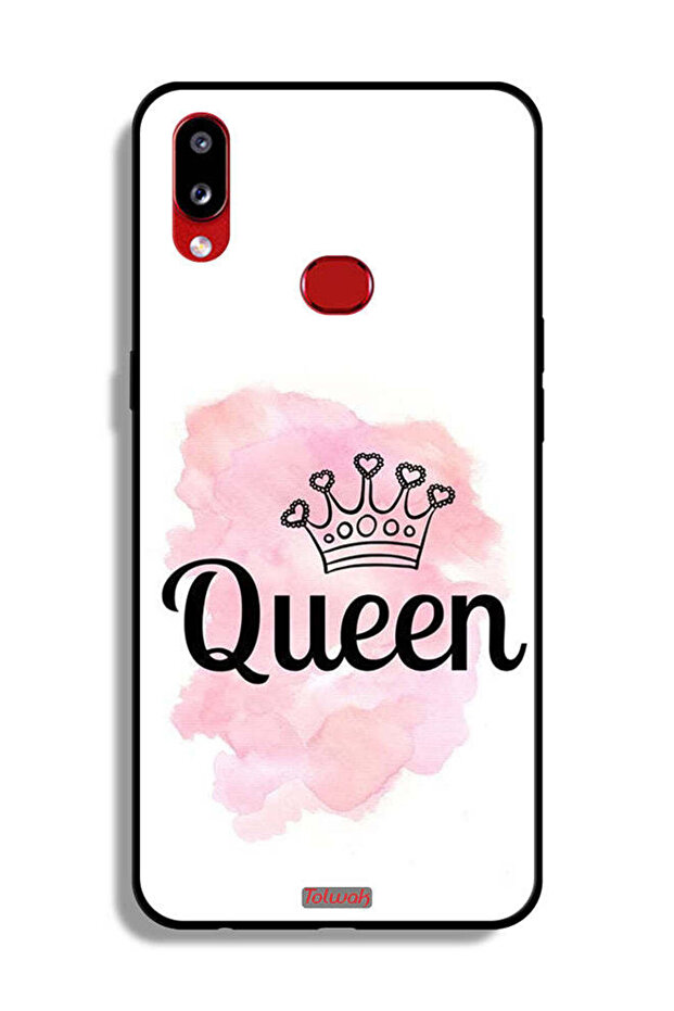 غطاء حماية لهاتف Samsung Galaxy A10s بتصميم Queen Art