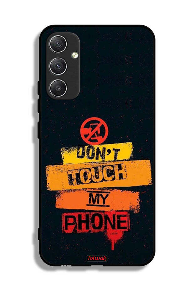 Samsung Galaxy A34 5G Protective Case Cover Do Not Touch My Phone