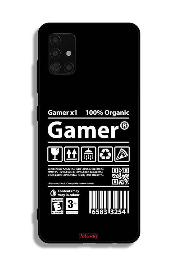 Samsung Galaxy A51 4G Protective Case Cover Gamer Sticker