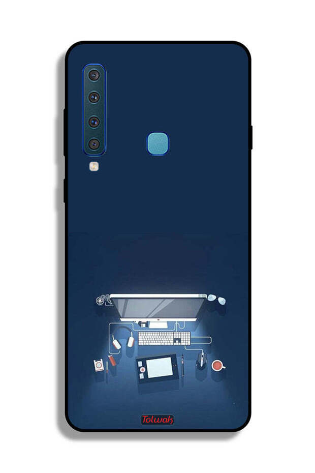 غطاء حماية لجهاز Samsung Galaxy A9 (2018) - فن مكتب الكمبيوتر