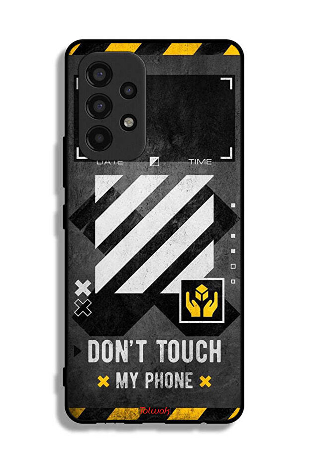 Samsung Galaxy A53 5G Protective Case Cover Do Not Touch My Phone