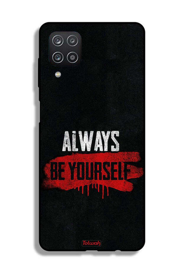 غطاء حماية لهاتف Samsung Galaxy A12 كن دائمًا على طبيعتك