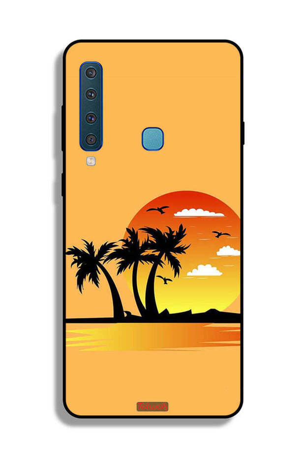 غطاء حماية لهاتف Samsung Galaxy A9 (2018) برسومات تجريدية