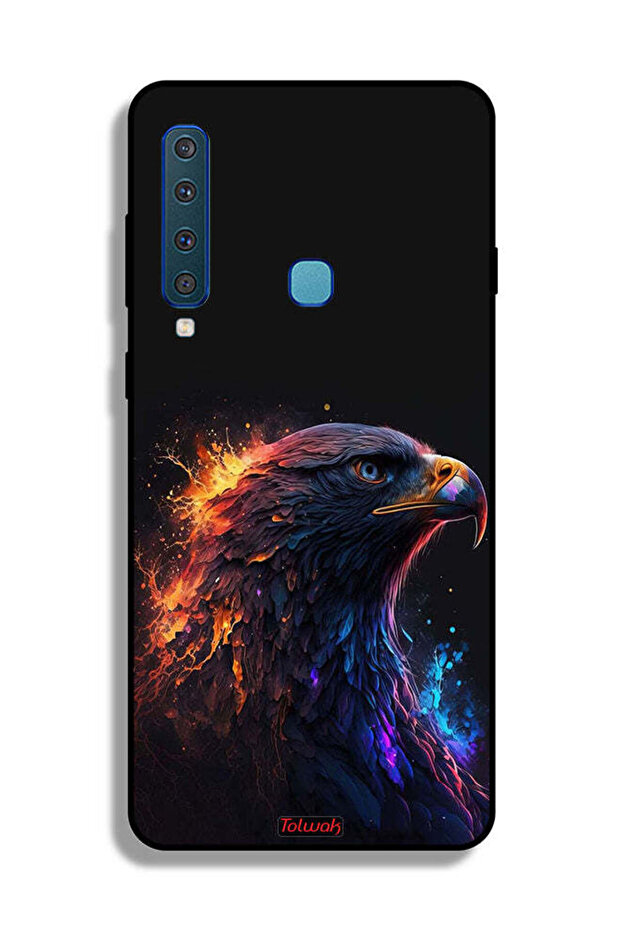 غطاء حماية لهاتف Samsung Galaxy A9 (2018) بتصميم فن النسر