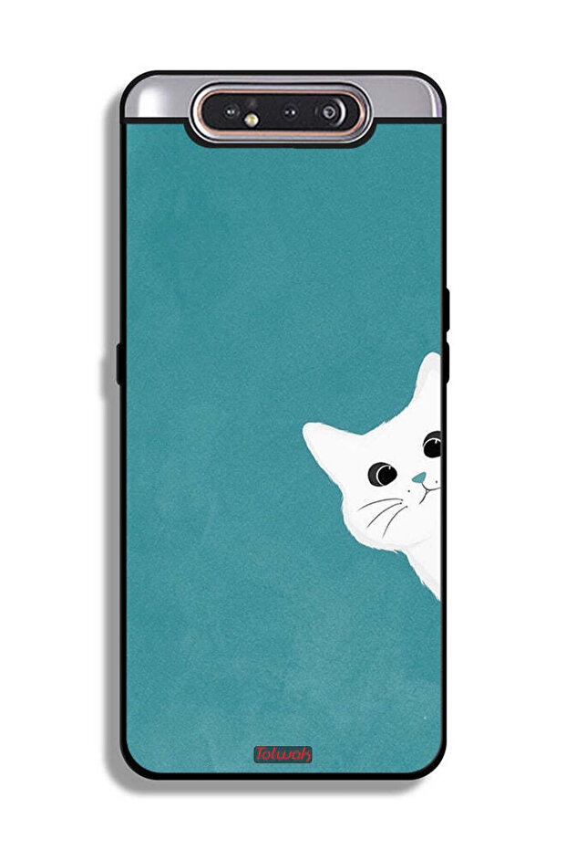 Samsung Galaxy A80 Protective Case Cover Cat Appearing