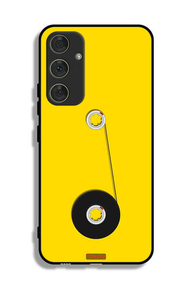 Samsung Galaxy A54 5G Protective Case Cover Cassette Wheel Art