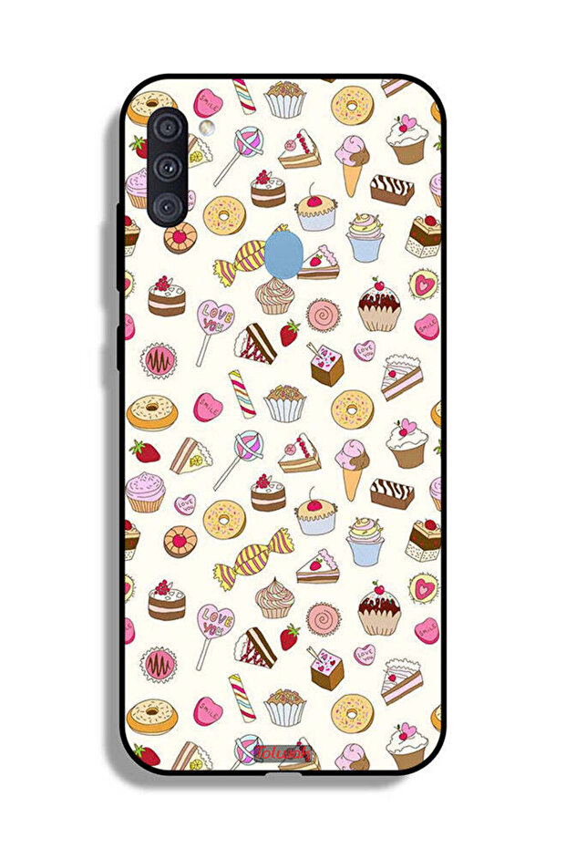 Samsung Galaxy A11 Protective Case Cover Pattern Of Favorite Items