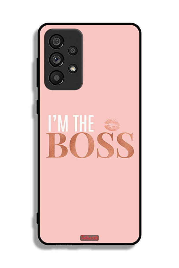 Samsung Galaxy A73 5G Protective Case Cover I Am The Boss