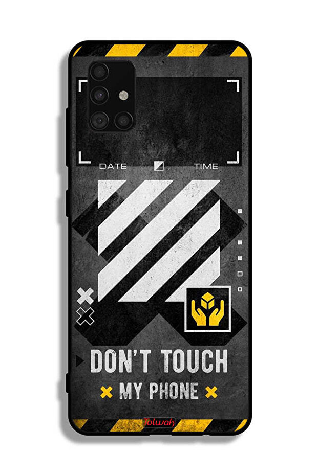 Samsung Galaxy A51 4G Protective Case Cover Do Not Touch My Phone