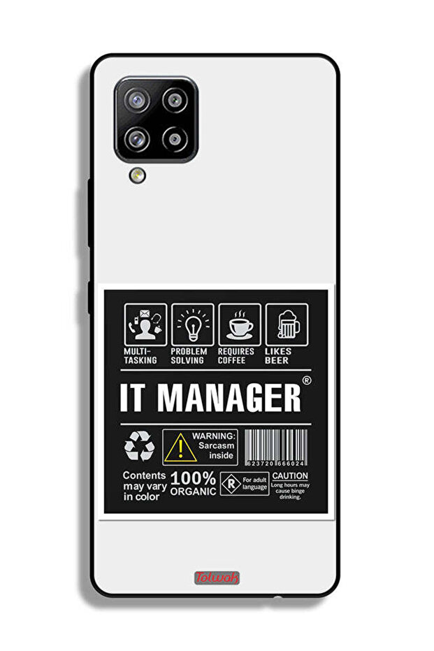 Samsung Galaxy M42 5G Protective Case Cover It Manager Sticker