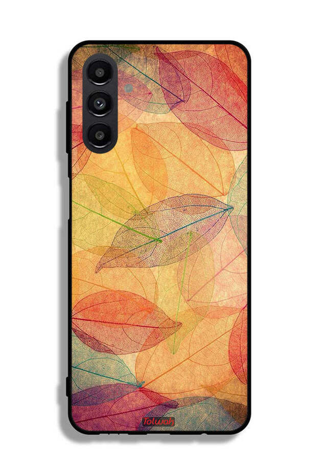 غطاء واقي لغطاء الحماية Samsung Galaxy A04s يترك فنًا رقميًا تجريديًا
