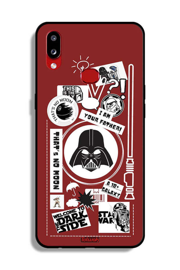 Samsung Galaxy A10s Protective Case Cover Welcome To The Dark Side Sticker